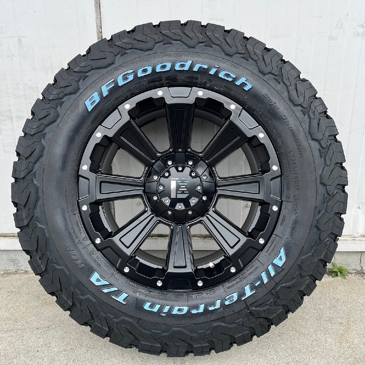 サバーバン タホ H3 シルバラード 17インチ タイヤホイール 4本セット BF Goodrich オールテレーン KO2 265/65R17 265/70R17 DeathRock拍卖