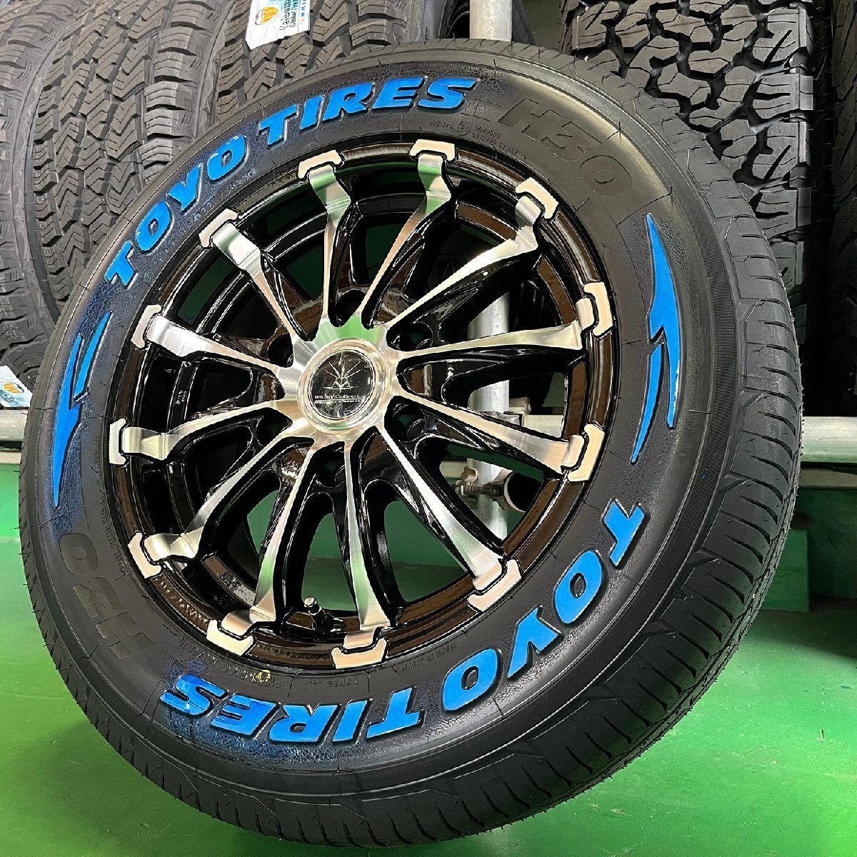 【車検対応】TOYO H30 215/65R16 ハイエース レジアスエース タイヤホイールセット 16インチ 4本セット 1台分 BountyCollectio BD12拍卖