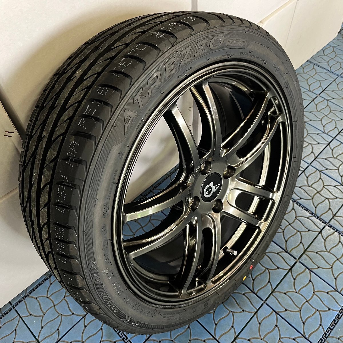 ニッサン 日産 オーラ 17インチ 特選タイヤ 205/50R17 4本セット Archst(アーチスト)新品 1台分 サマータイヤ ホイールセット拍卖