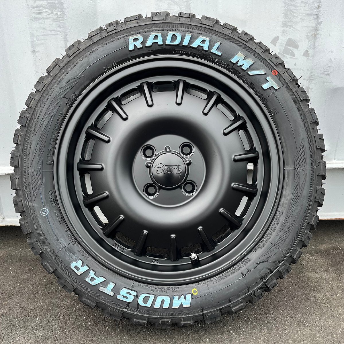 【15インチ】ハスラー/タフト/デリカミニ/ウェイク/スペーシアギア対応 タイヤホイールセット MUDSTAR Radial MT 165/60R15・165/65R15拍卖