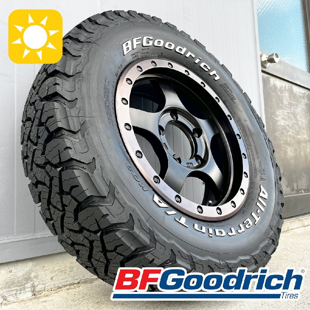 【リフトアップ必須】jb64 jb23 ja12 ja11 16インチ BF Goodrich T/A KO3 215/70R16 225/70R16 225/75R16 BDX05 タイヤホイールセット拍卖