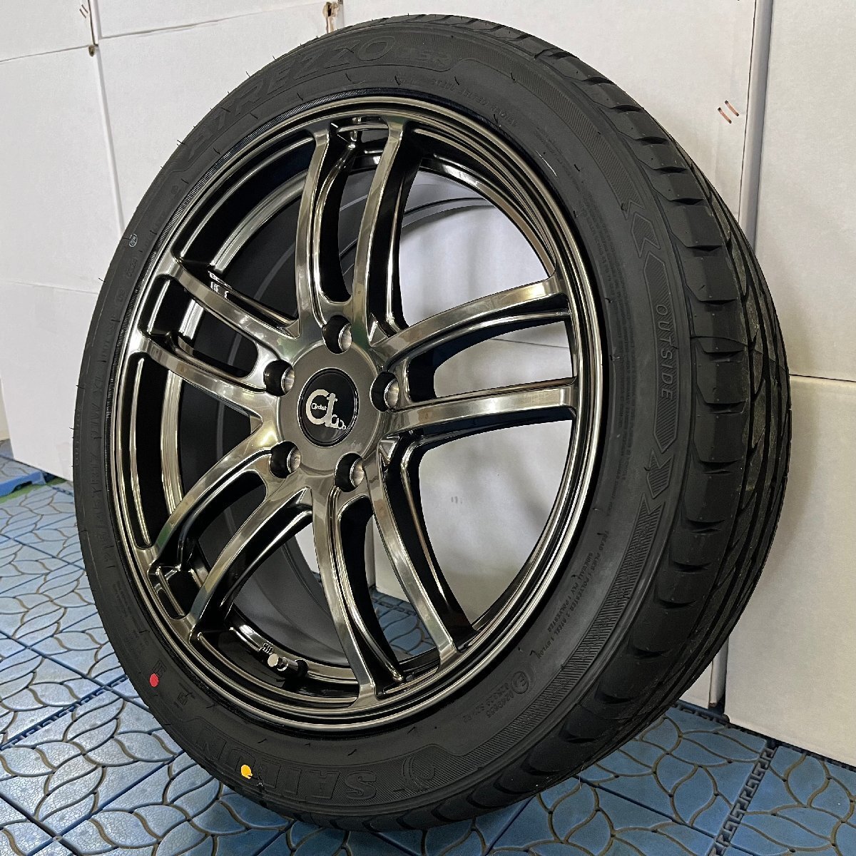 トヨタ カローラツーリング タイヤホイールセット 17インチ 特選タイヤ 215/45R17 4本セット Archst(アーチスト)新品 1台分 サマータイヤ拍卖