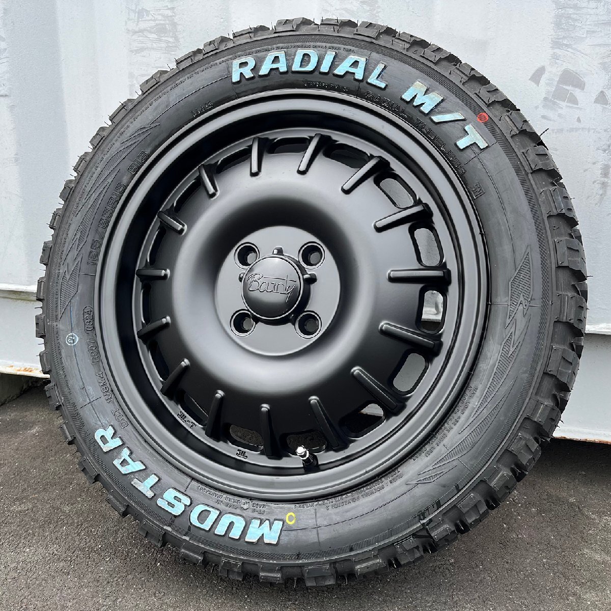 新品 タイヤホイール4本セット 15インチ MUDSTAR Radial MT 165/60R15 165/65R15 ハスラー/タフト/デリカミニ/ウェイク/スペーシアギア拍卖