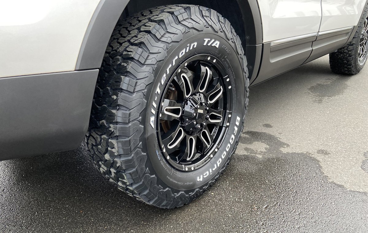 Balano エクスプローラー ラングラー 17インチ BF グッドリッチ オールテレーン 245/65R17 265/65R17 265/70R17 ホワイトレター拍卖