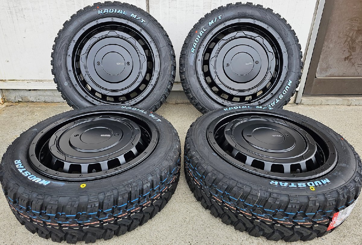 アクア ルーミー トール クロスビー LEXXEL SwaGGer Mudstar Radial MT 175/60R16 タイヤホイール 16インチ ホワイトレター拍卖