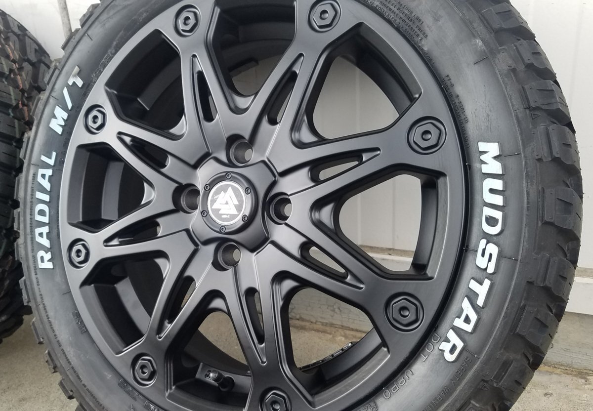 ハイゼットジャンボ エヴリィ ウェイク ハスラー マッドスター ラジアル MT 165/60R15 タイヤホイール 15インチ ホワイトレター拍卖