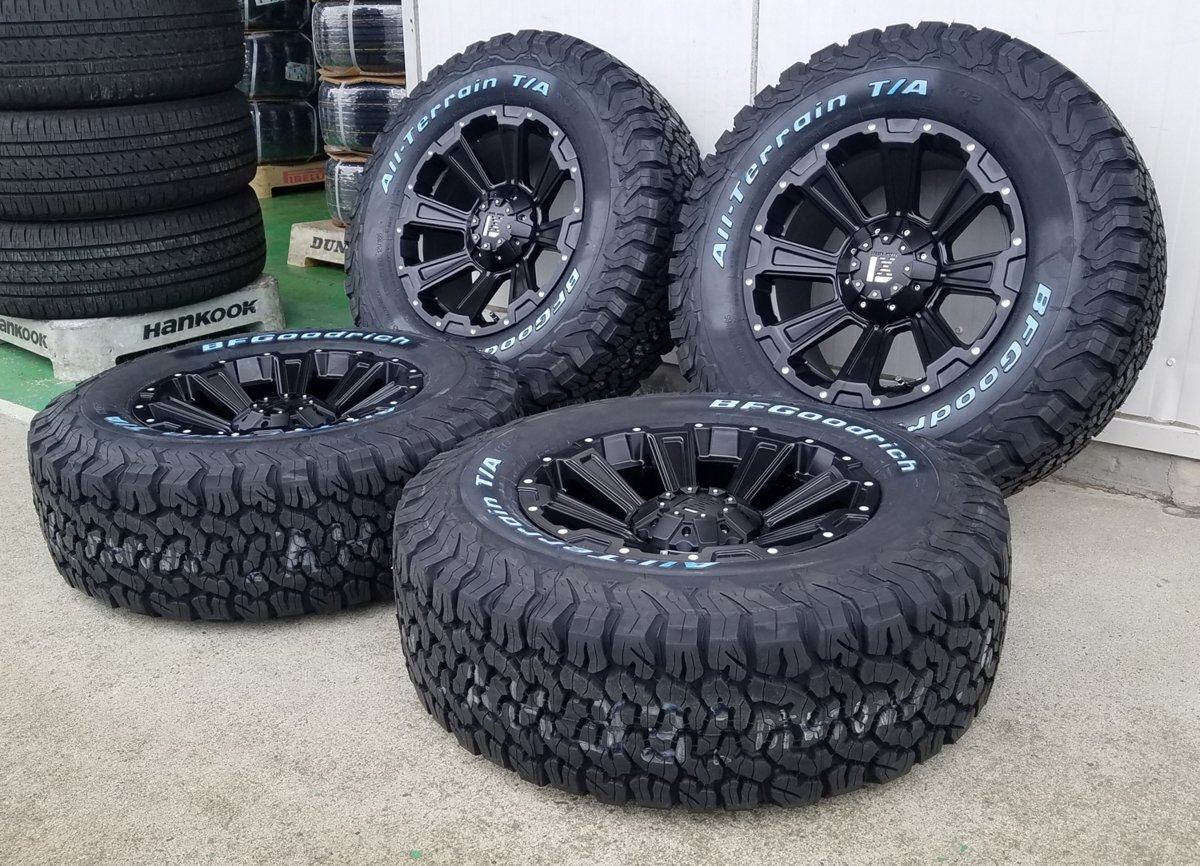 D5 CX8 CX5 RAV4 エクストレイル イヴォーク タイヤホイール BF グッドリッチ オールテレーン ホワイトレター 225/70R17 245/65R17 17イン拍卖