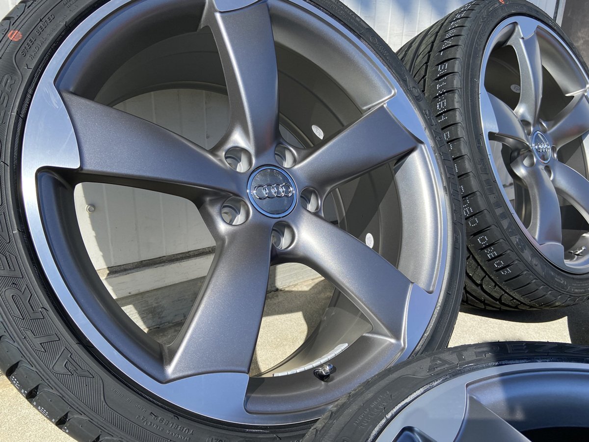 純正ボルト対応 Audi アウディ A4 TT 8J TT 19インチ タイヤホイール 特選タイヤ 新品4本セット サマータイヤセット拍卖