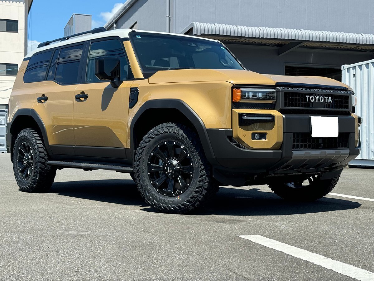 ランクル250 ランドクルーザー250系 タイヤホイールセット 4本セット 17インチ YOKOHAMA GEOLANDAR MT 265/70R17拍卖