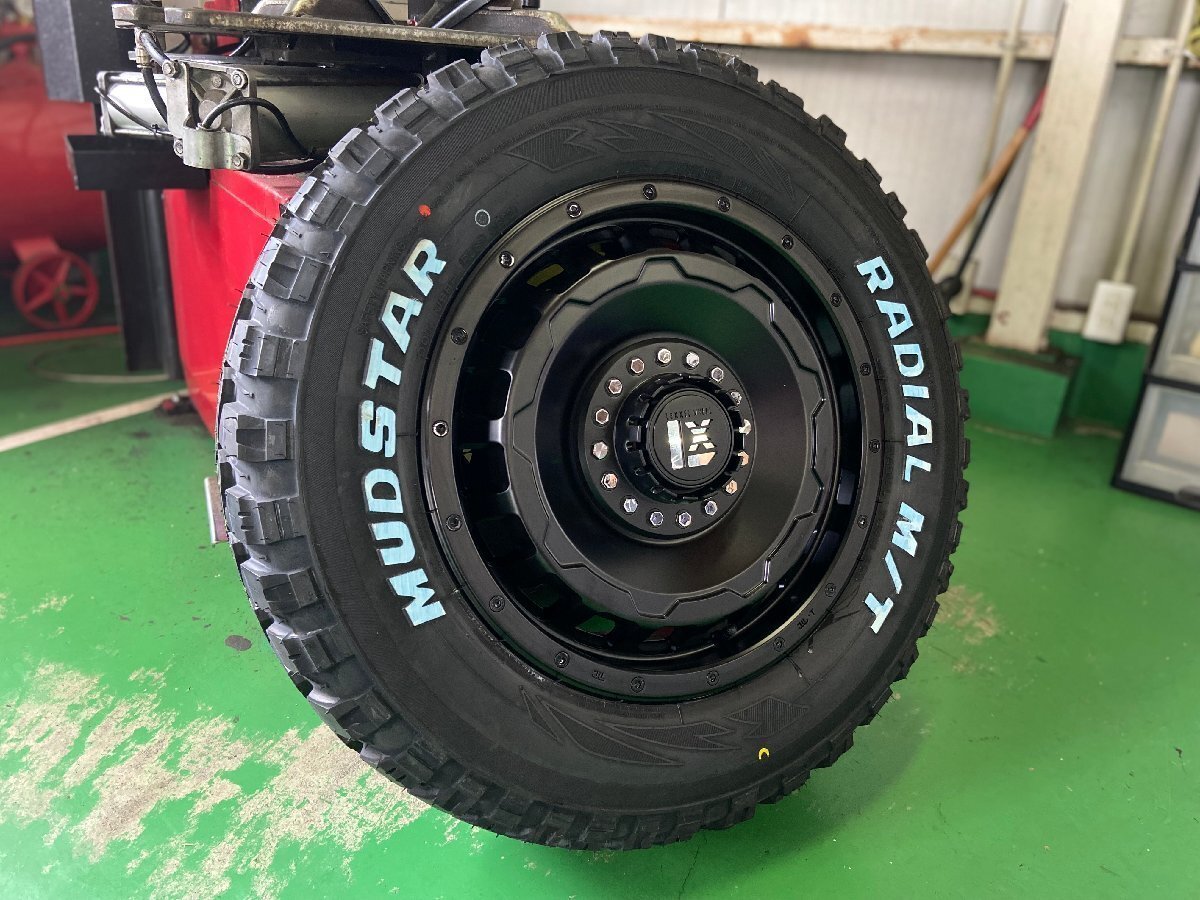 車検対応 日産 キャラバン NV350 タイヤホイール 16インチ MUDSTAR ラジアル MT 215/65R16 LEXXEL SwaGGer マッドタイヤ拍卖