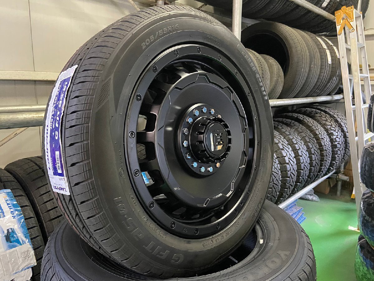 VOXY ノア プリウスα ステップワゴン LEXXEL SwaGGer 当社特選タイヤ 205/60R16 純正タイヤサイズ タイヤホイール 16インチ拍卖