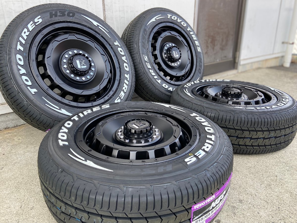 フォレスターSH 純正タイヤサイズ タイヤホイール4本セット トーヨータイヤ H30 215/65R16 ホワイトレター拍卖