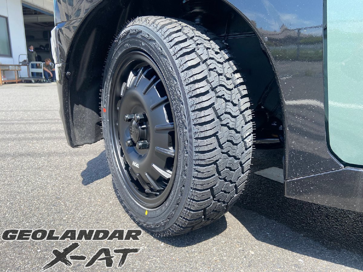 165/60R15 165/65R15 ハスラー タフト デリカミニ ウェイク スペーシアギア タイヤホイールセット ヨコハマジオランダーX-AT 15インチ Noel拍卖