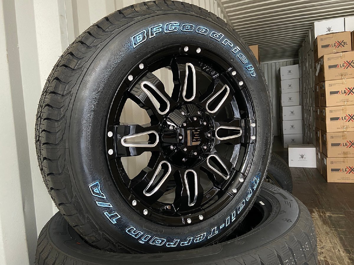 デリカD5 エクストレイル ハリアー BF グッドリッチ トレイルテレーン T/A 245/65R17 235/65R17 225/65R17 215/65R17 タイヤ ホイール拍卖