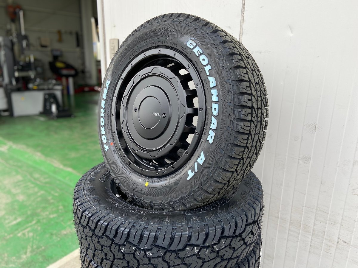 ライズ ロッキー タイヤホイールセット 16インチ 4本セット 1台分 ヨコハマタイヤ ジオランダー AT G015 215/65R16 LEXXEL SwaGGer拍卖