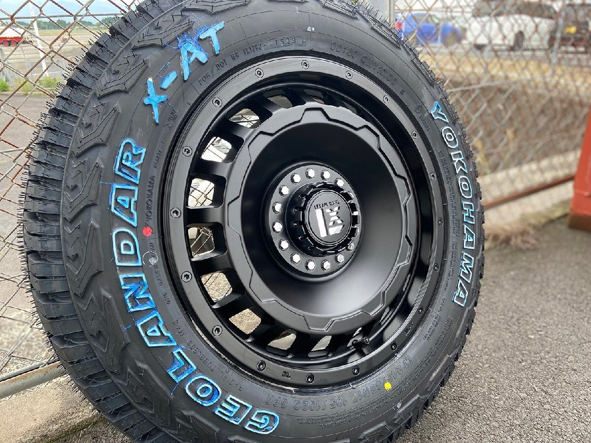 【新品】RAV4 CX8 ハリアー タイヤ ホイール4本セット ヨコハマ ジオランダー X-AT 245/65R17 LEXXEL SwaGGer 17インチ 純正車高対応拍卖