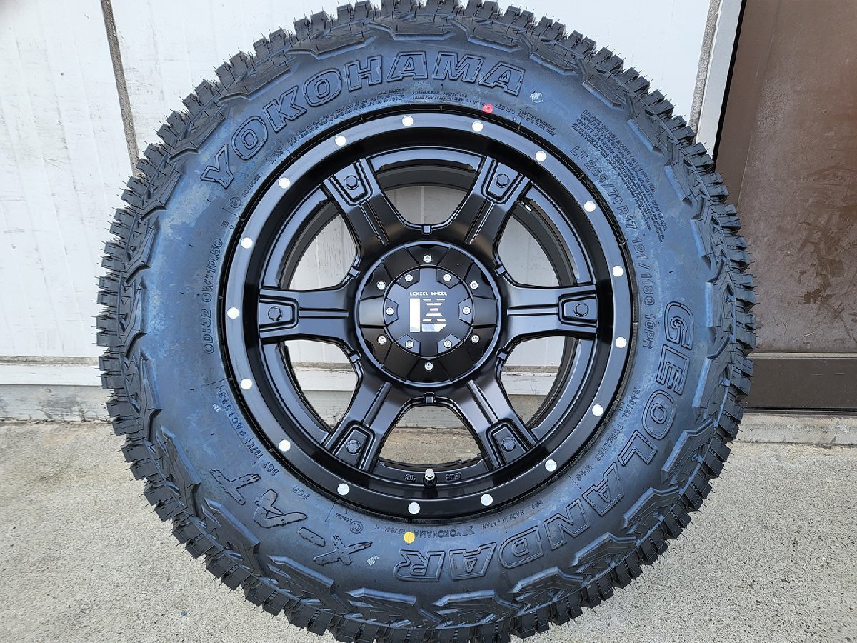 新品4本セット ヨコハマ ジオランダー X-AT 265/70R17 265/65R17 17インチ OutLaw 120 150 プラド ハイラックス ハマー H3 FJクルーザー拍卖