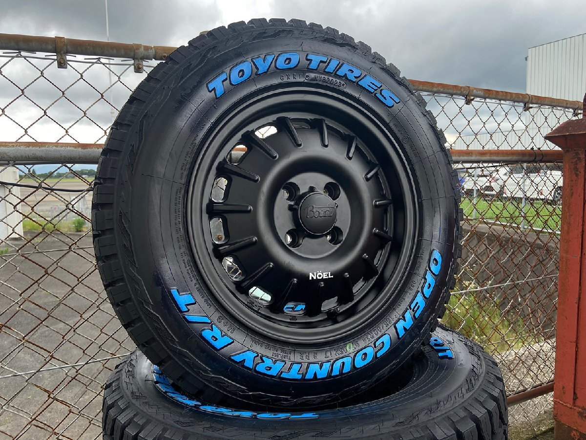 165/60R15 165/65R15 デリカミニ ハスラー タフト タイヤホイールセット 4本セット 15インチ Noel トーヨーオープンカントリーRT拍卖