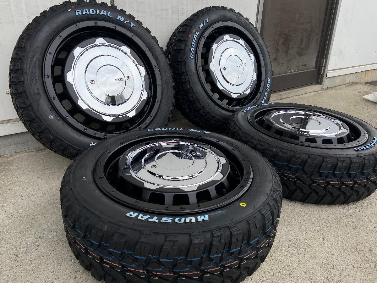 【新品】クロスビー 16インチ タイヤホイール4本セット マッドスター ラジアルMT 175/60R16 純正タイヤサイズ SwaGGer Old style拍卖