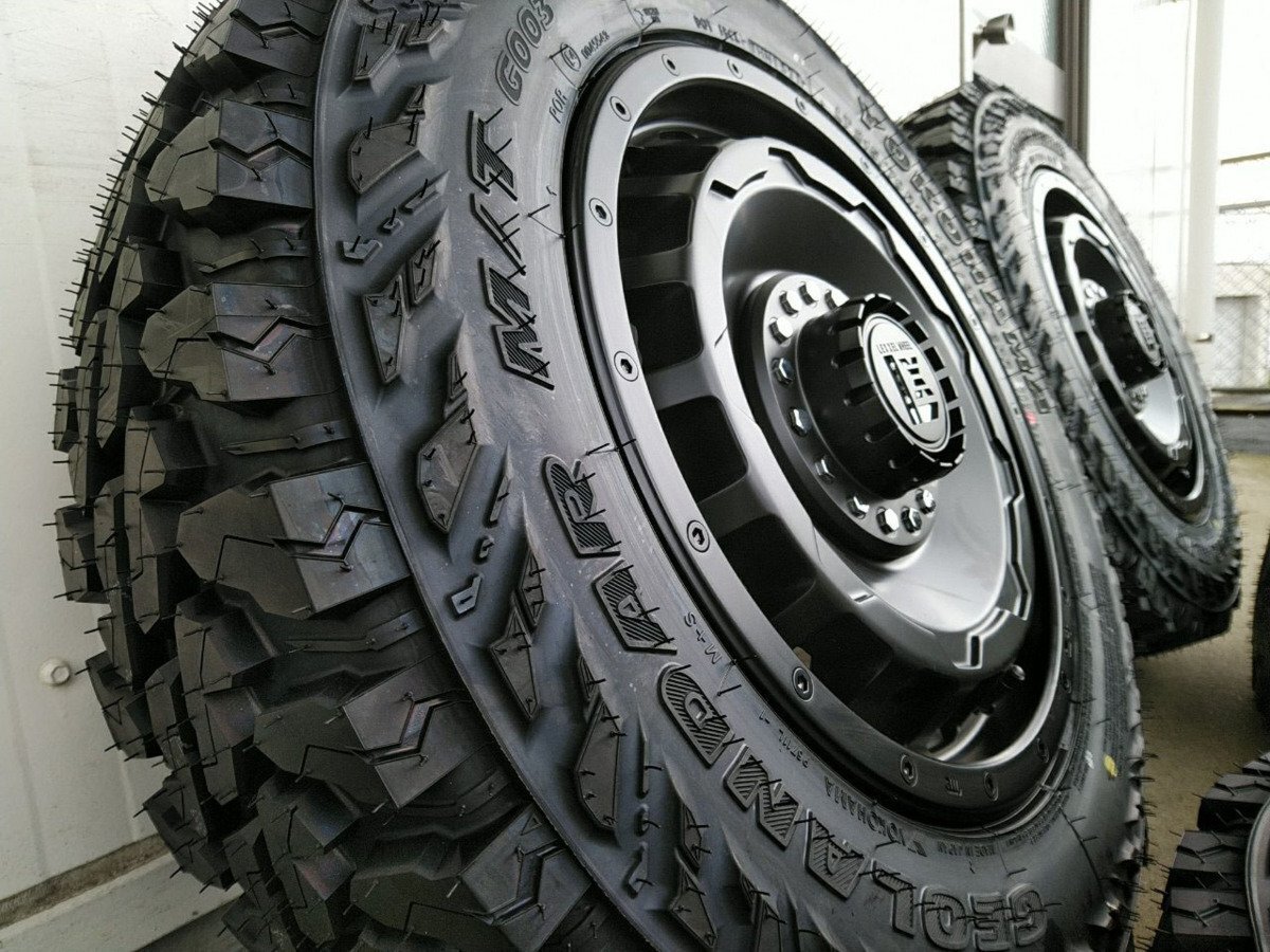 YOKOHAMA ジオランダー MT G003 225/75R16 マッドタイヤ デリカ D5 エクストレイル RAV4 クロスロード タイヤホイール 16インチ SwaGGer拍卖