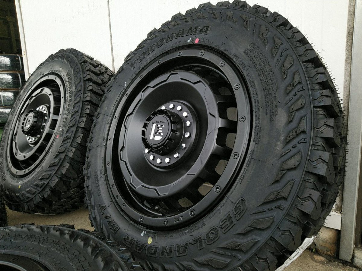 ヨコハマ ジオランダー MT G003 225/75R16 マッドタイヤ デリカ D5 エクストレイル RAV4 クロスロード タイヤホイール 16インチ SwaGGer拍卖