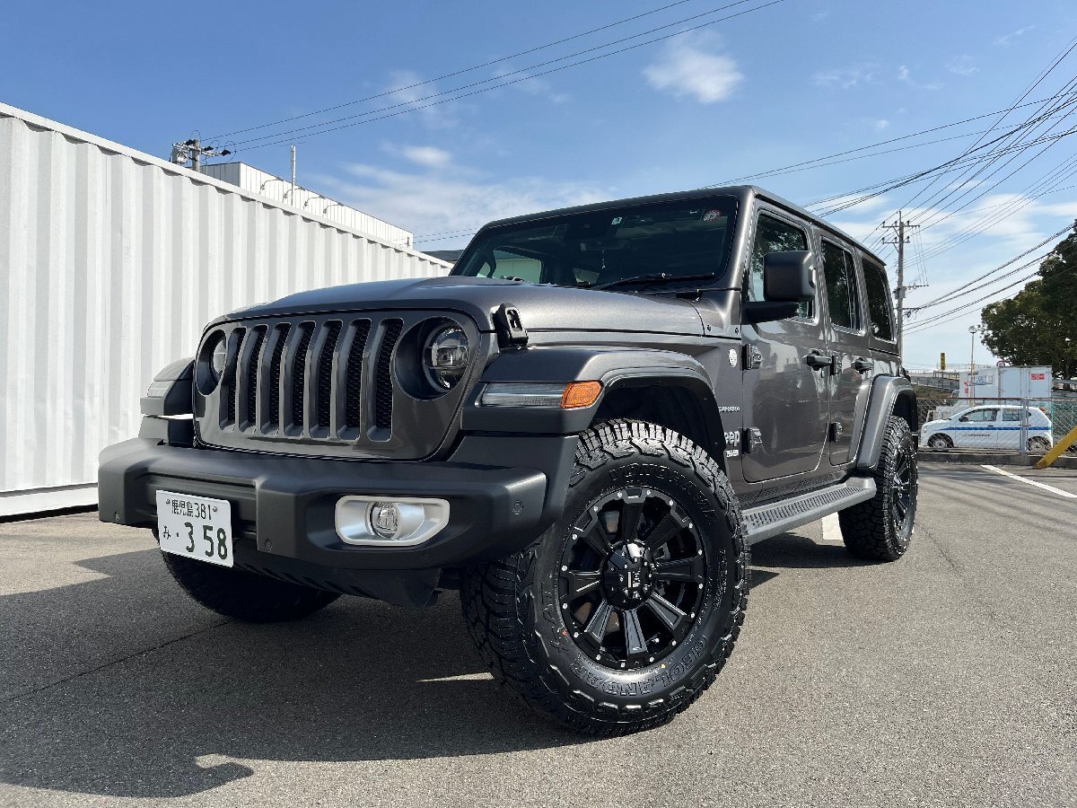 新品 背面用付き(5本セット)JL JKラングラー 17インチ タイヤホイール ヨコハマジオランダー X-AT G016 265/70R17 285/70R17 DeathRock拍卖