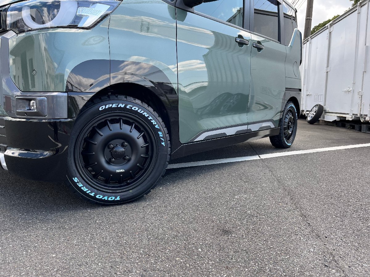 165/60R15 165/65R15 デリカミニ ハスラー タフト タイヤホイールセット 4本セット 15インチ Noel トーヨーオープンカントリーRT拍卖