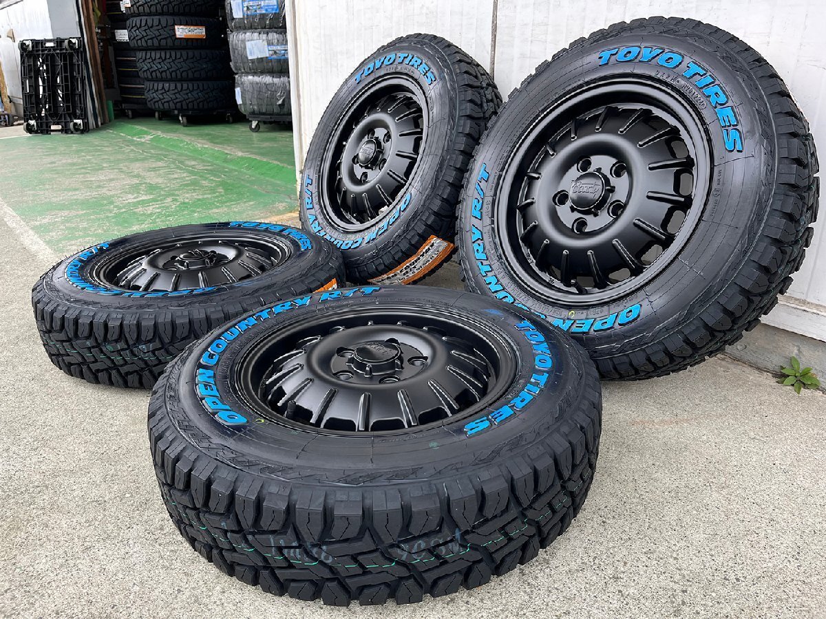 バネット NV200 14インチ タイヤ ホイールセット 4本セット TOYO オープンカントリー RT 165/80R14 ホワイトレター Noel ノエル拍卖