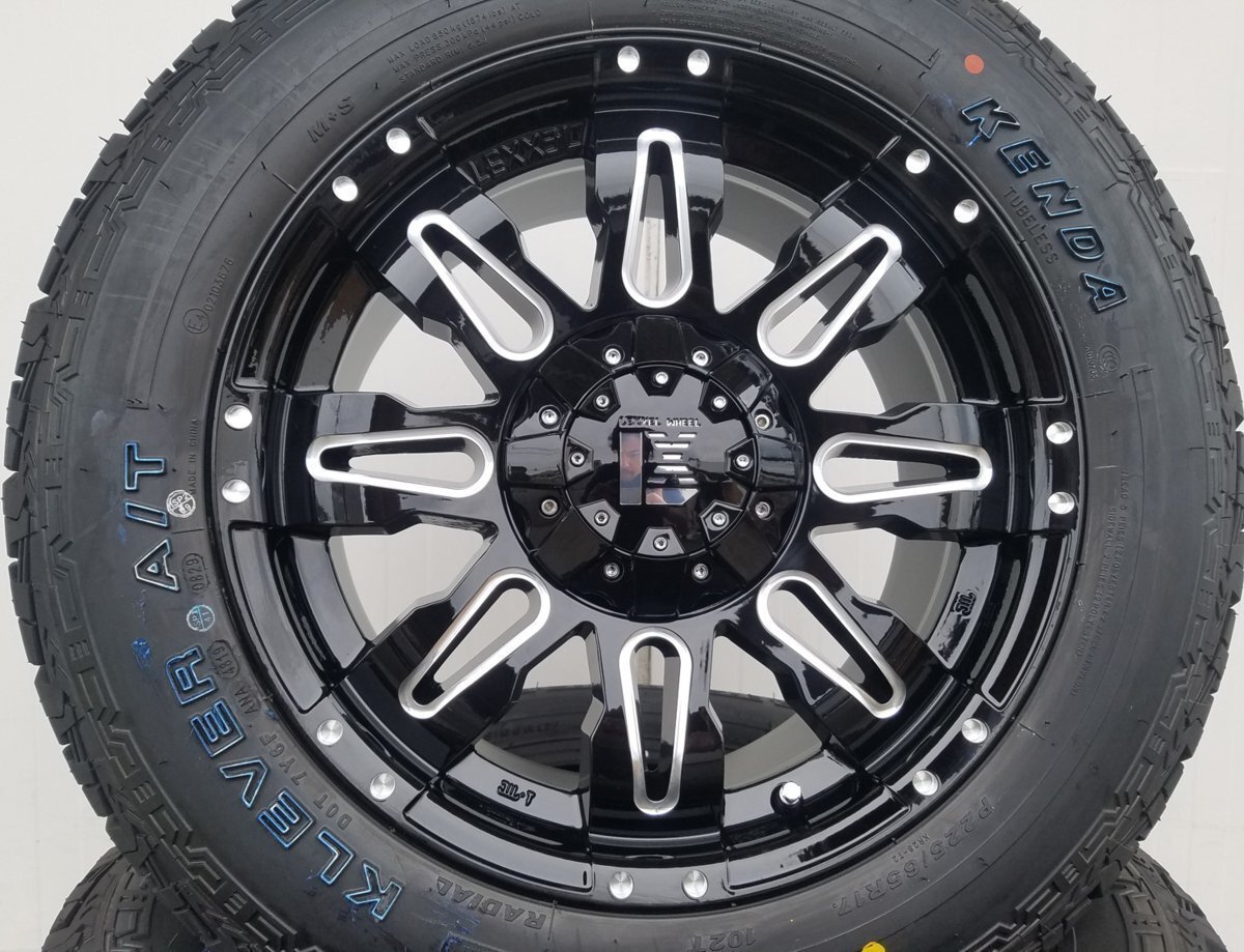 LEXXEL【Balano】デリカD5 エクストレイル RAV4 CX5 エクリプスクロス 17インチ ケンダ KENDA KR28 225/65R17 アウトラインホワイトレター拍卖
