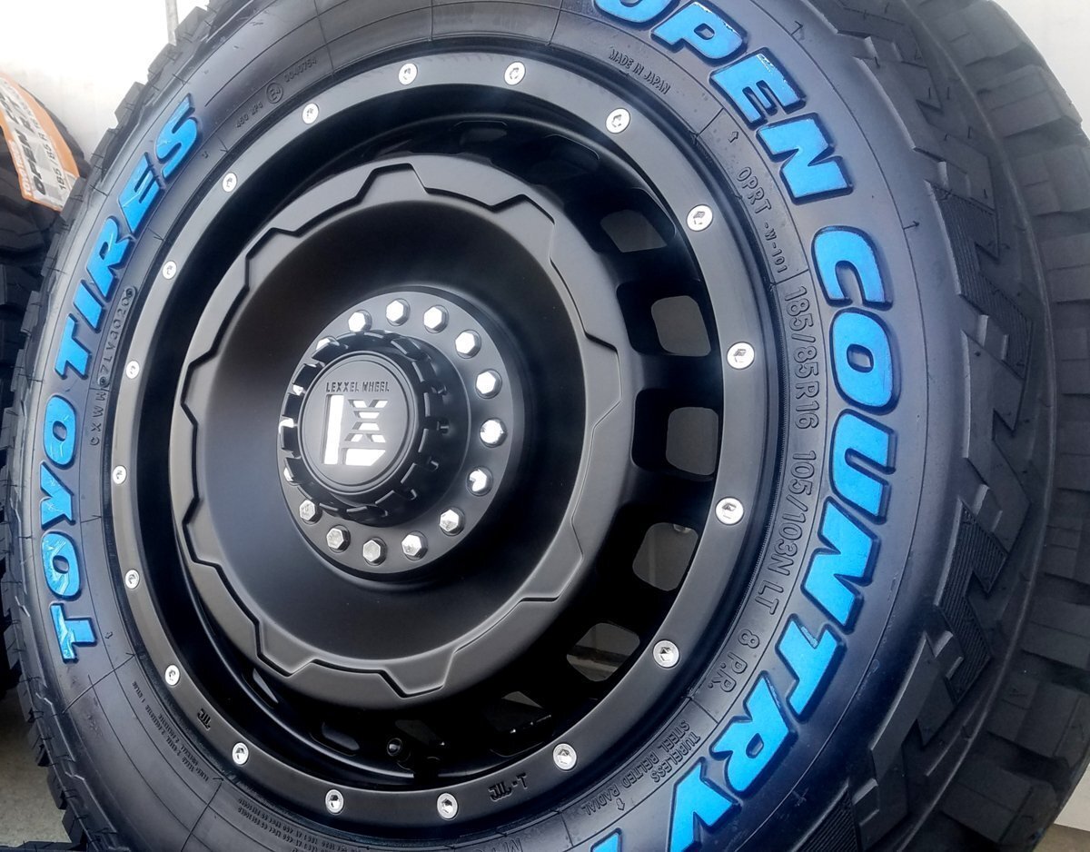 デリカD5 RAV4 LEXXEL SwaGGer トーヨー オープンカントリー RT 235/70R16 タイヤホイールセット 16インチ ホワイトレター拍卖