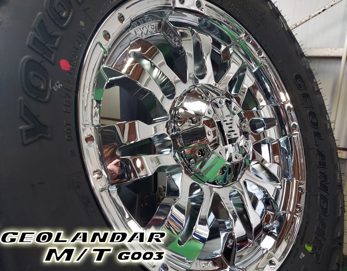 LEXXEL Balano JK JL ラングラー 17インチ ヨコハマ ジオランダー MT G003 265/70R17 285/70R17 33x12.50R17 35x12.50R17拍卖