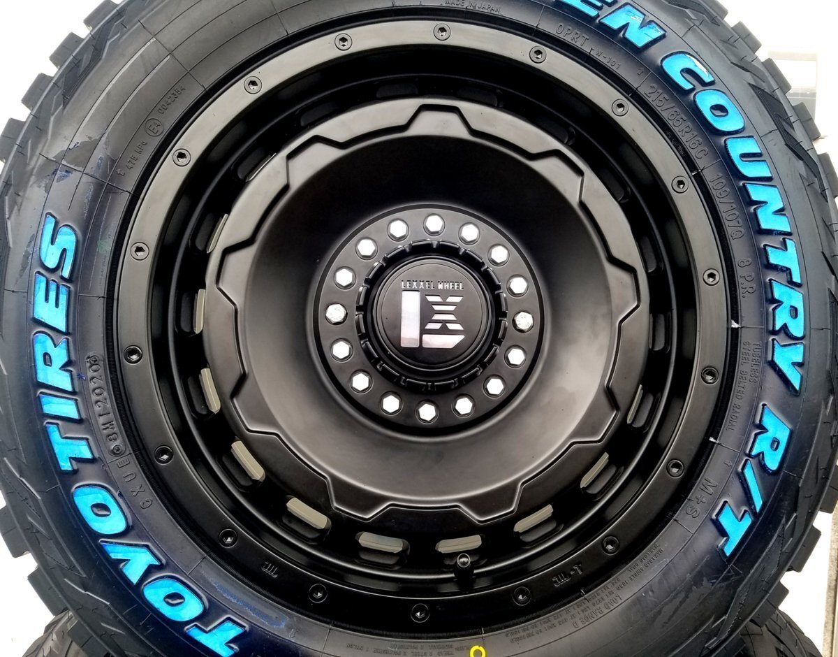 ヴェゼル ヤリスクロス ステップワゴン LEXXEL SwaGGer トーヨー オープンカントリー RT 215/65R16 225/70R16 タイヤホイール 16インチ拍卖