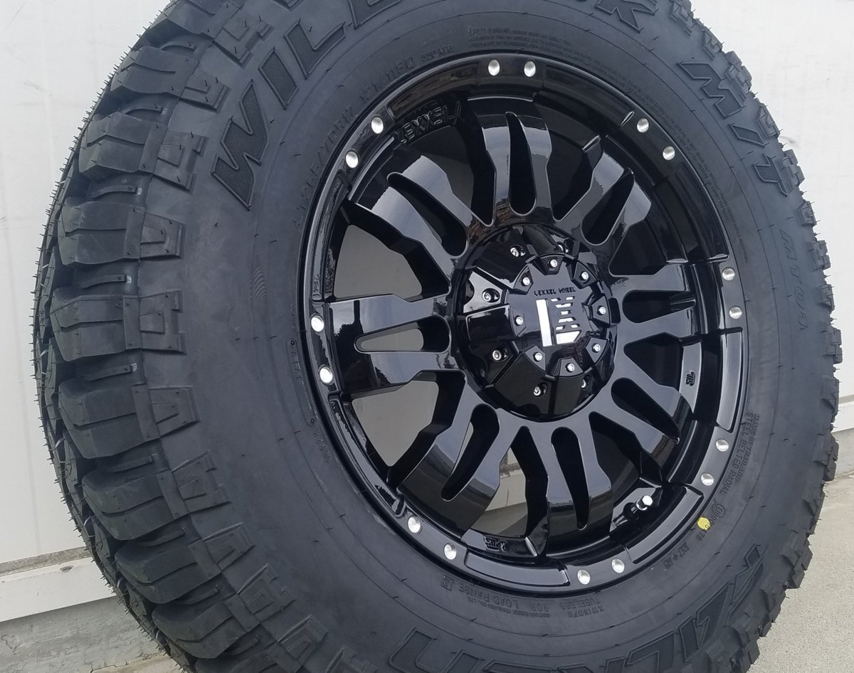LEXXEL Balano プラド ハイラックス サーフ FJ サバーバン タホ H3 17インチ ファルケン WILDEPEAK M/T01 265/70R17 285/70R17拍卖