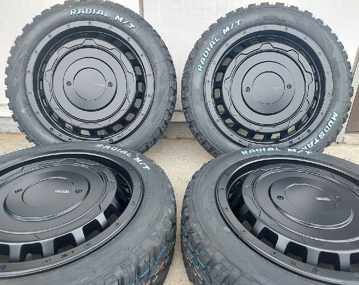 クロスビー アクア ルーミー トール LEXXEL SwaGGer Mudstar Radial MT 175/60R16 タイヤホイール 16インチ ホワイトレター拍卖