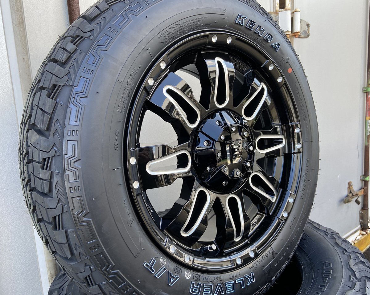 サマータイヤセット デリカD5 エクストレイル RAV4 CX5 エクリプスクロス タイヤホイール 17インチ Balano KENDA KR28 225/65R17拍卖