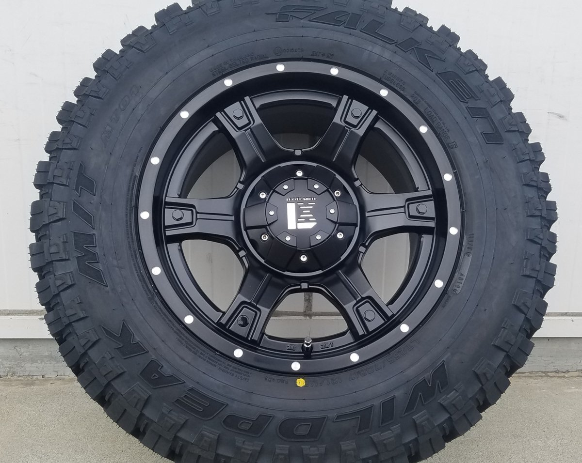 LEXXEL OutLaw プラド ハイラックス サーフ FJ サバーバン タホ H3 17インチ ファルケン WILDEPEAK M/T01 265/70R17 285/70R17拍卖