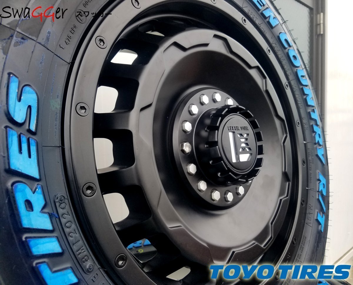 ヴェゼル ヤリスクロス ステップワゴン LEXXEL SwaGGer トーヨー オープンカントリー RT 215/65R16 225/70R16 タイヤホイール 16インチ拍卖