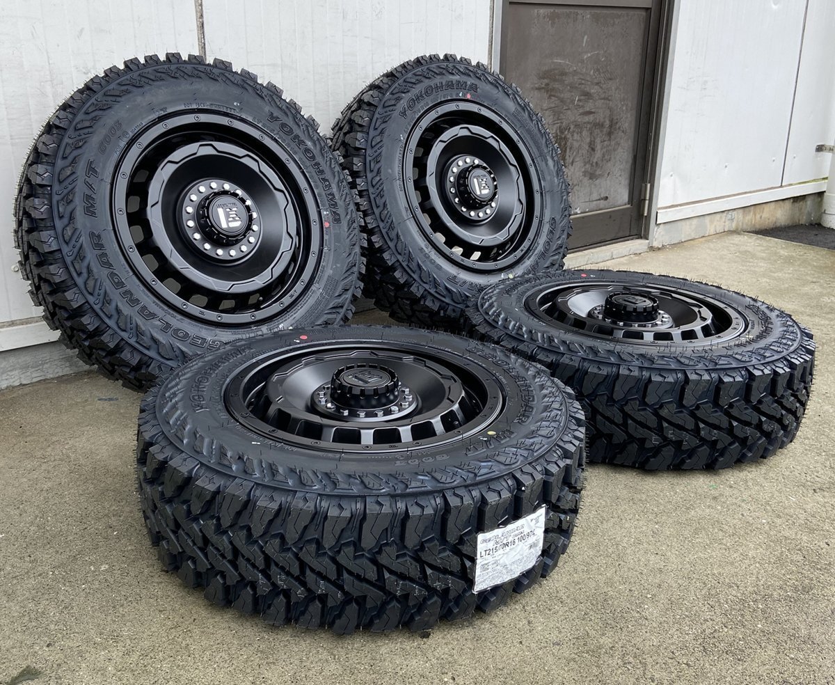 LEXXEL SwaGGer デリカD5 RAV4 エクストレイル CX5 クロスロード 16インチ ヨコハマ ジオランダー MT G003 225/75R16 215/70R16拍卖