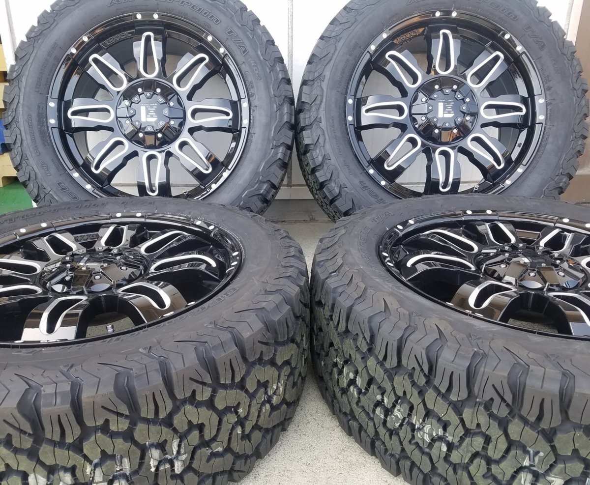 LEXXEL【Balano offroad style】ジープ ラングラー JK JL 20インチ BF Goodrich ALLTERRAIN KO2 285/55R20 35x12.50R20LT セット拍卖