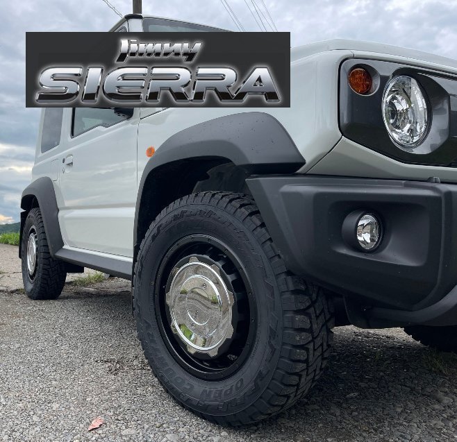 ジムニーシエラ JB74W LEXXEL SwaGGer Oldstyle トーヨー オープンカントリー RT 215/70R16 タイヤホイールセット 16インチ ホワイトレター拍卖