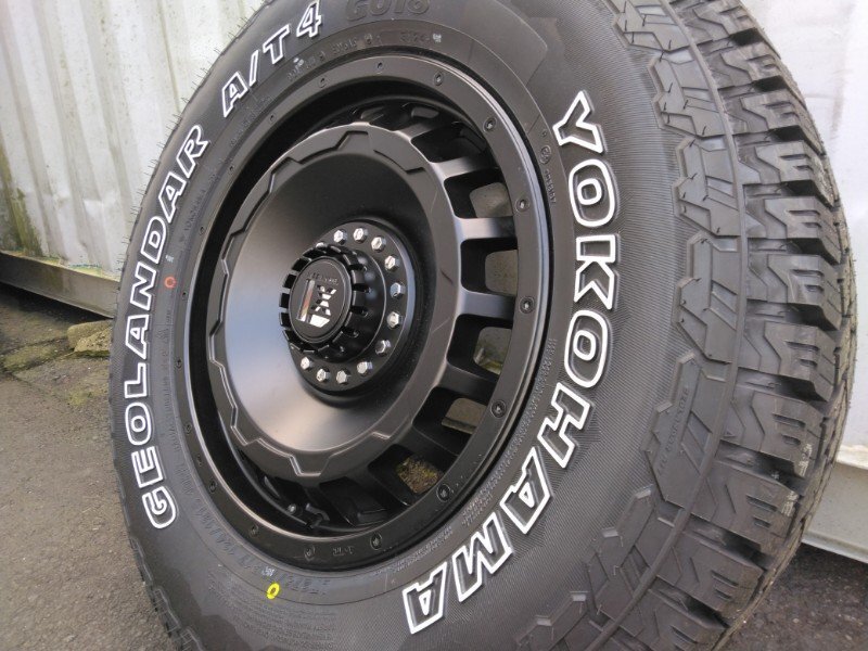 新品 150 プラド サーフ ハイラックス FJ タイヤホイールセット ヨコハマ ジオランダー AT4 265/70R17 265/65R17 17インチ SwaGGer拍卖