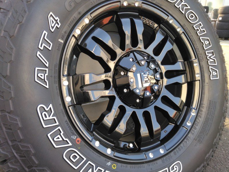 新品 150 プラド サーフ ハイラックス FJ タイヤホイールセット ヨコハマ ジオランダー AT4 265/70R17 265/65R17 17インチ Balano拍卖