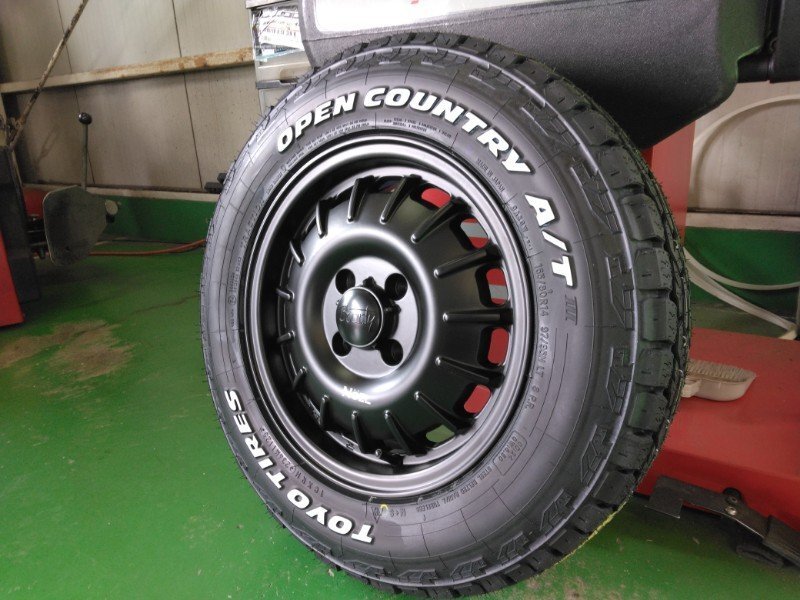 プロボックス サクシード 新品 タイヤホイールセット TOYO OPENCOUNTRY AT3 165/80R14 ホワイトレター 14インチ NOEL拍卖
