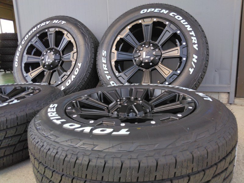 新品 デリカD5 RAV4 タイヤホイールセット トーヨータイヤ オープンカントリー HT2 225/65R17 ホワイトレター 17インチ LEXXEL DeathRock拍卖