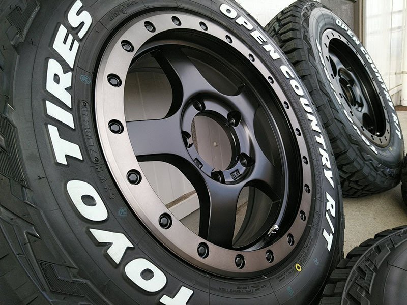 ジムニー JIMNY タイヤホイール 16インチ BDX05 TOYO オープンカントリーR/T 185/85R16 ホワイトレター拍卖