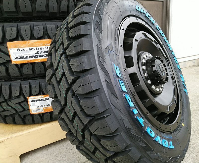 ジムニー シエラ タイヤホイールセット 225/70R16 235/70R16 TOYO オープンカントリー RT 16インチ LEXXEL SwaGGer拍卖