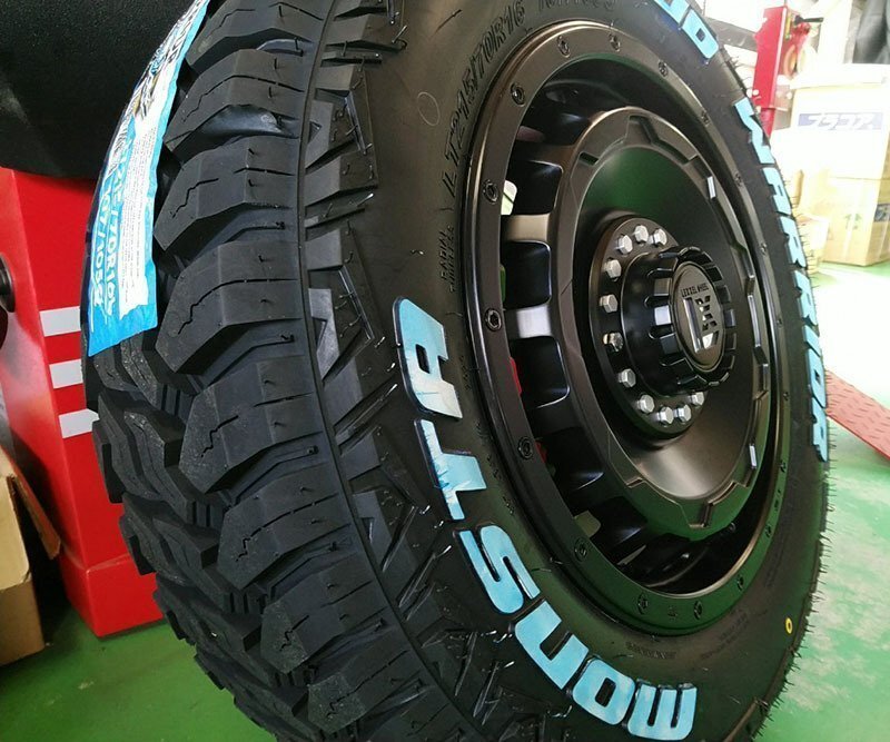 ジムニー シエラ JB74 タイヤホイールセット MONSTA MUDWARRIOR 215/70R16 16インチ SwaGGer 新品 4本セット拍卖