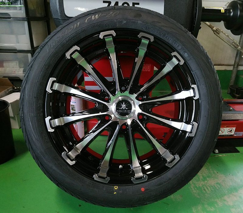 BountyCollection BD12 200系ハイエース 18インチタイヤホイール NANKANG CW20 225/50R18 車検対応 新品4本セット拍卖
