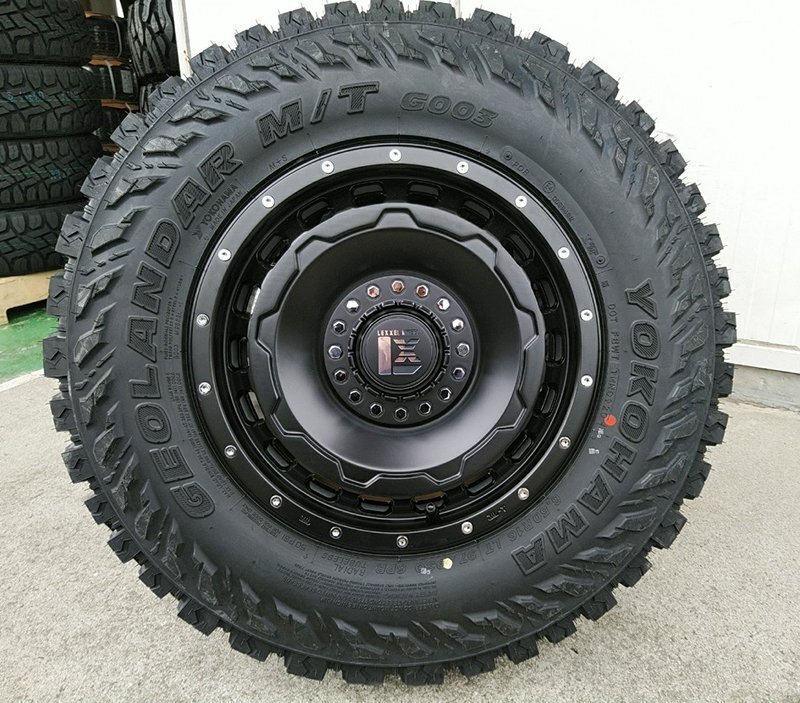 ジムニー JB64 JB23 タイヤホイール ヨコハマ ジオランダー MT G003 185/85R16 16インチ SwaGGer拍卖