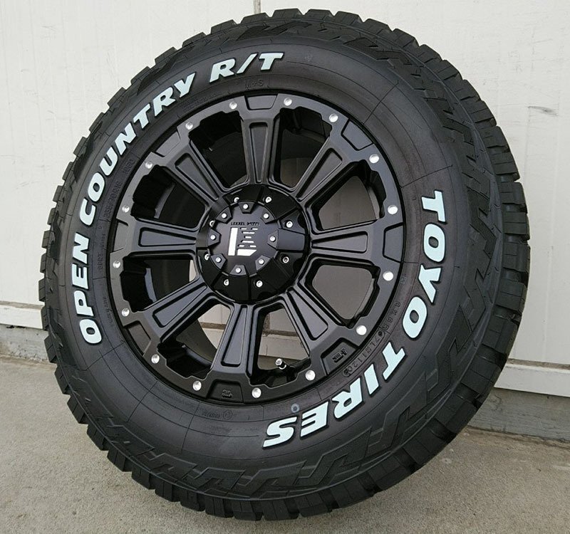 エクストレイル RAV4 CX5 デリカD5 人気 タイヤホイールセット DeathRock トーヨー オープンカントリーRT 215/70R16 225/70R16 235/70R16拍卖